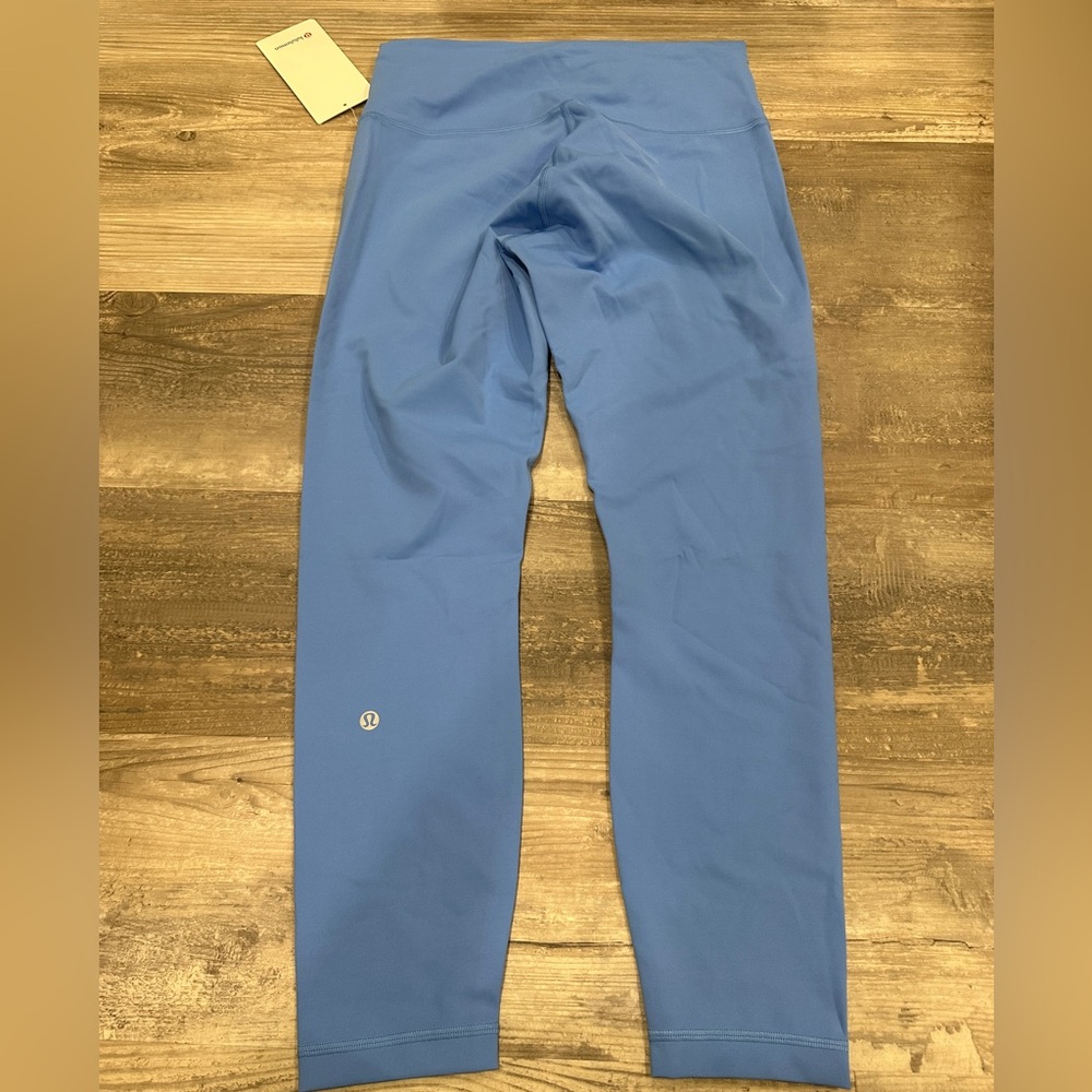 NEW with tags!! Lululemon Wunder Train High-Rise Tight 25" Pool Party Sz 10 - Picture 4 of 10